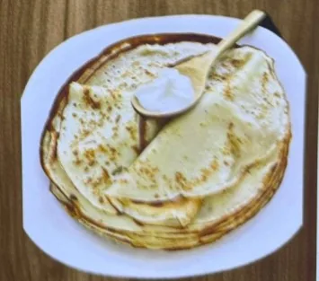 Блины со сметаной 3шт