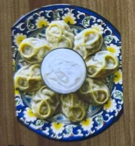 Манты с мясом