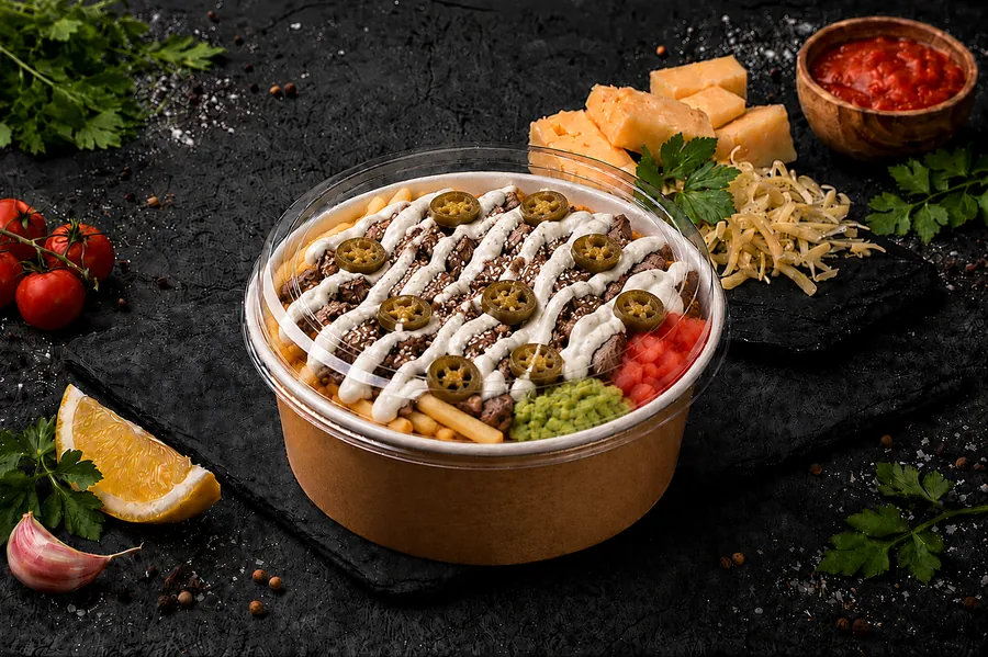 Beef-Fries Bowl