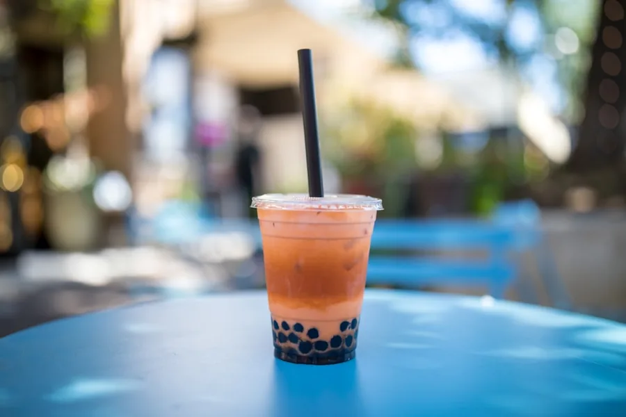 Bubble tea ягодный