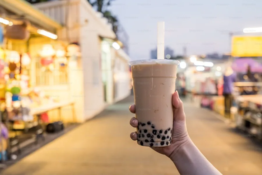 Bubble tea манго-маракуйя