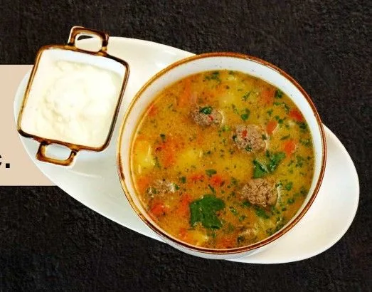 Суп с фрикадельками