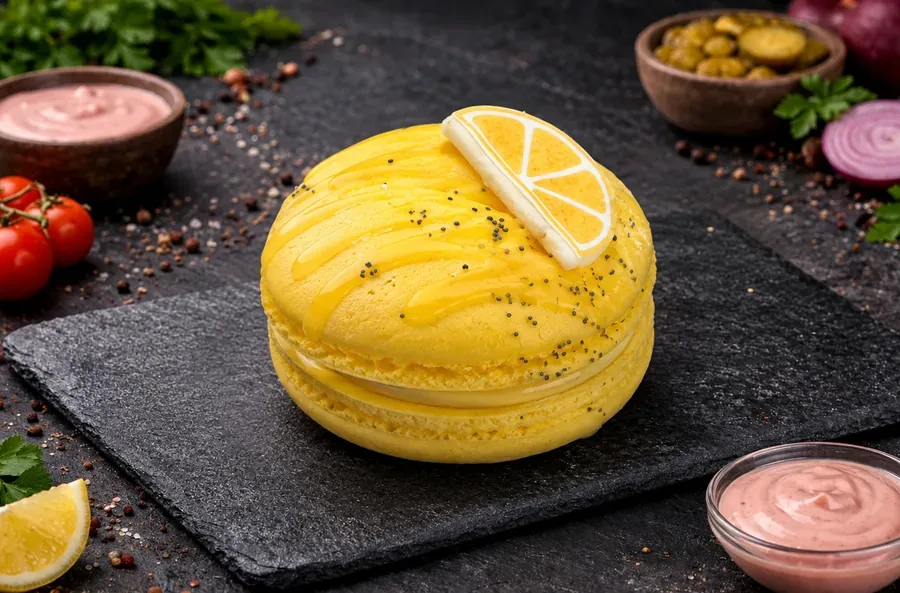 Макаронс Лимон