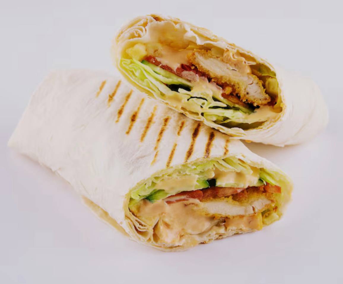 Шаурма с наггетсами