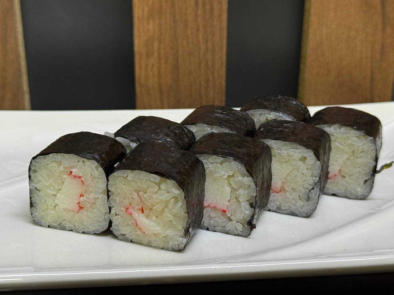 Ролл с крабом