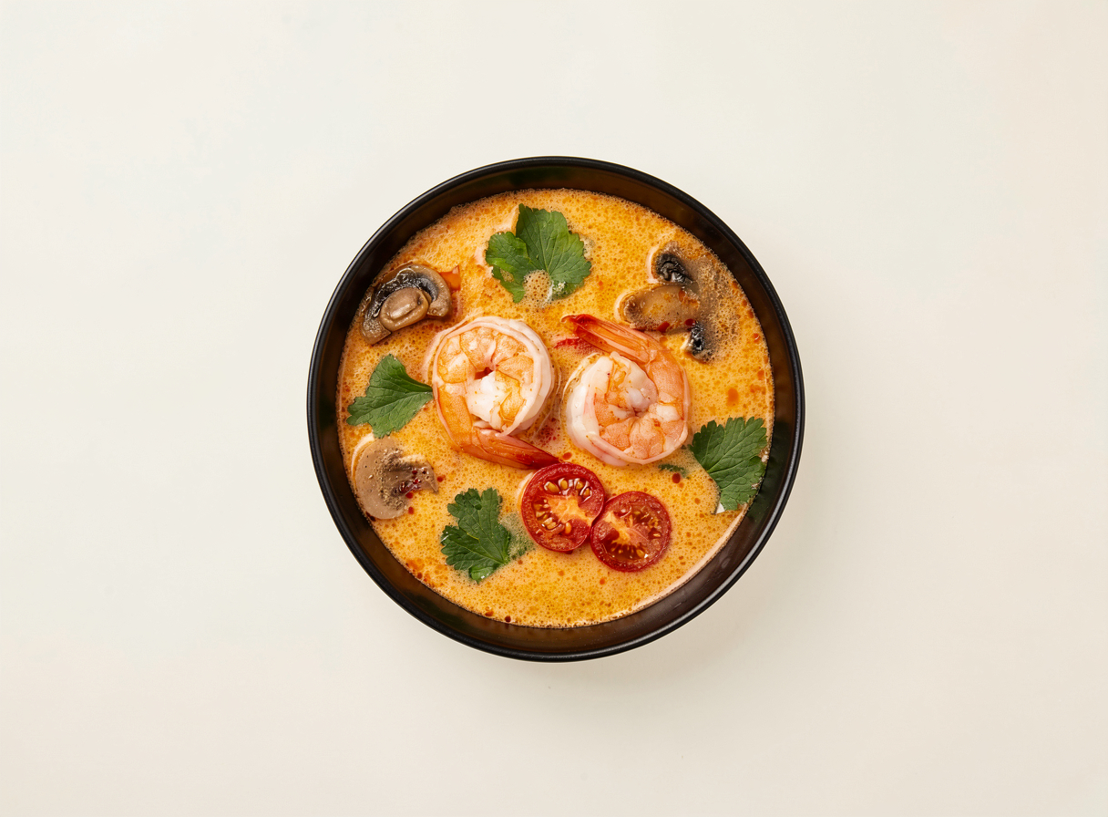 Том Ям с креветкой