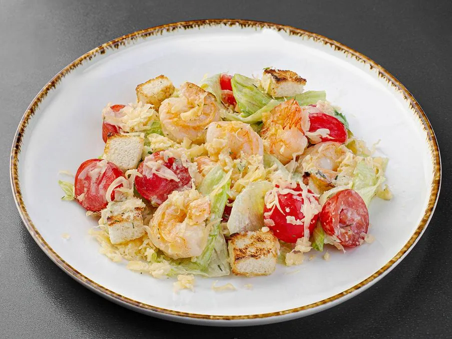 Цезарь с креветкой